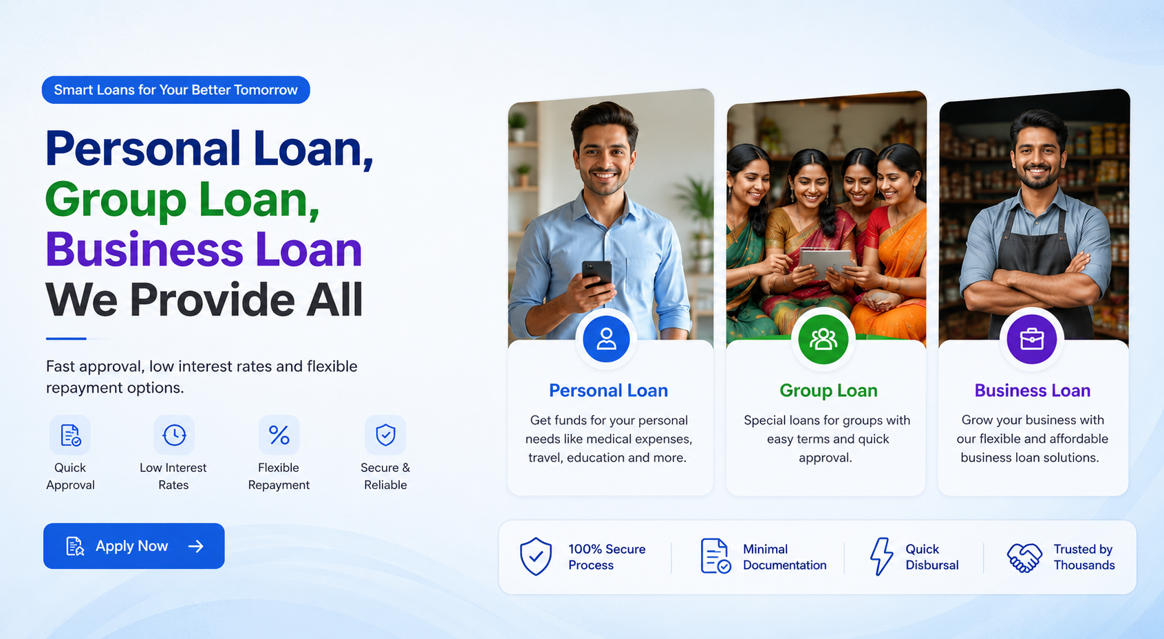 Financial support for customers